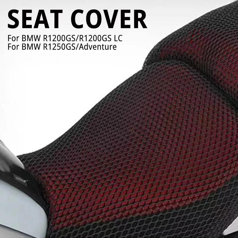 For BMW R1200GS GS 1200 1250 R 1250 GS Adventure R 1200 GS LC Fabric Seat Cover Driver Cooling Seat Cushion Accessories