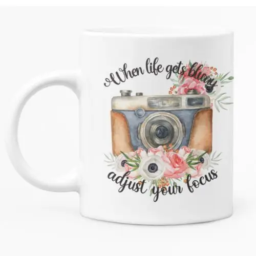 

Mug Photography / Life Theme 11oz White Ceramic Coffee Mug Gift