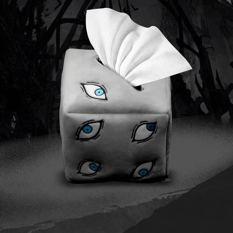 

Аниме-фигурка Jujutsu Kaisen, 2-й сезон: Инцидент в Шибуя, плюшевая коробка для салфеток «Тюрьма Годжо», держатель для салфеток, декор, подарок для фанатов