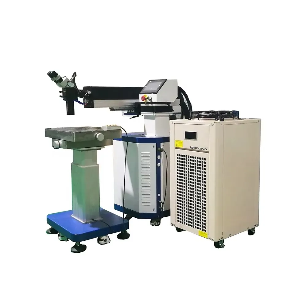 200W/300W/400W/500W YAG Micro Laser Spot Welder for Metal Mold Repair Cold Working