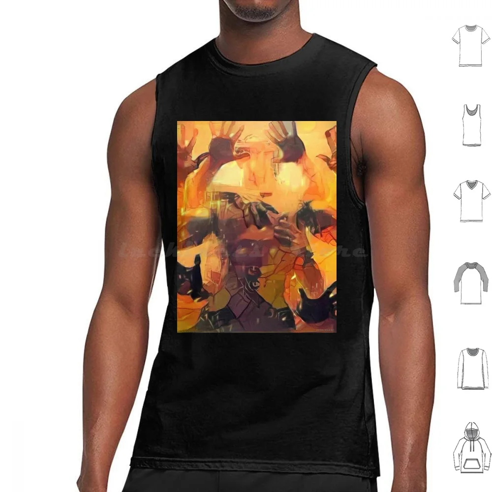 Tactile Symphony Tank Tops Vest Sleeveless Male Art Art Homo Male Men Male Male Form Male Art Men Male Homoerotic Homoerotic