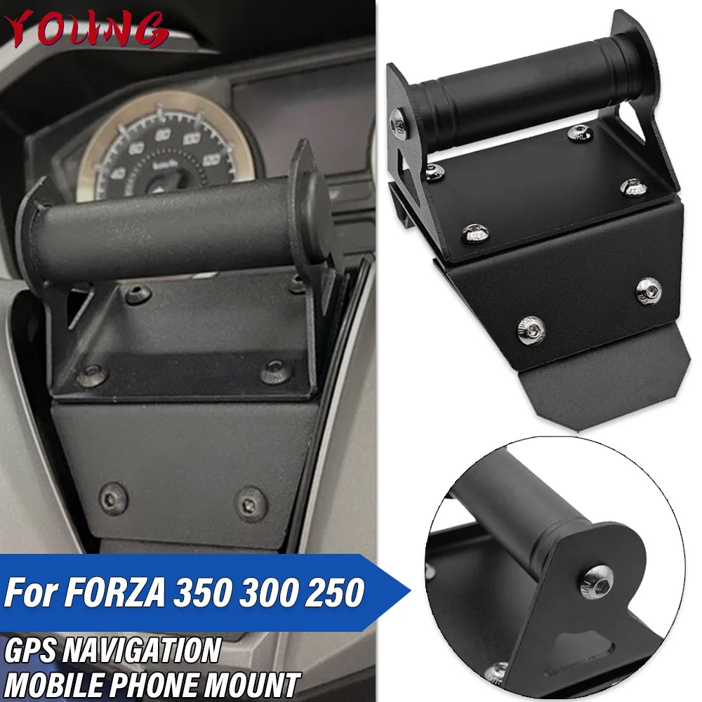 Аксессуары для мотоциклов для Honda Forza 350 NSS350 2021-2023 FORZA 300 250, GPS-навигатор для телефона, монтажный кронштейн, держатель