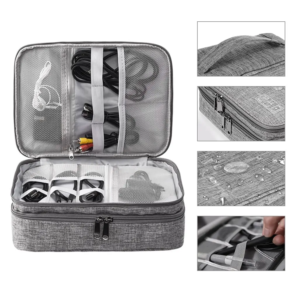 Extra Large Travel Cord Organizer 4