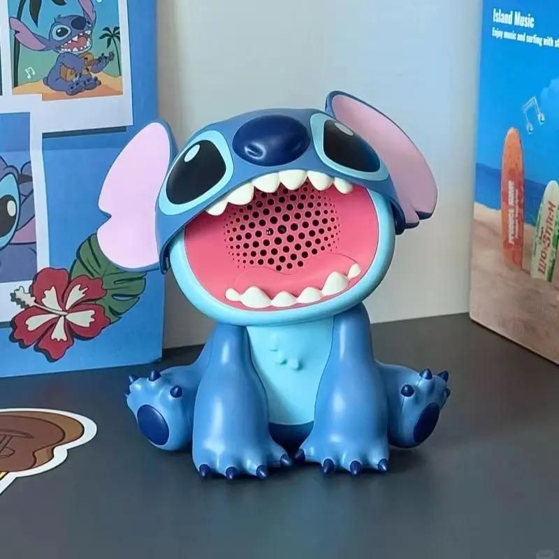 

New In Stock Maktub Stitch Themed Portable Bluetooth Speaker Cute And Creative Birthday Gift Box Idea Collection Decoration Toy