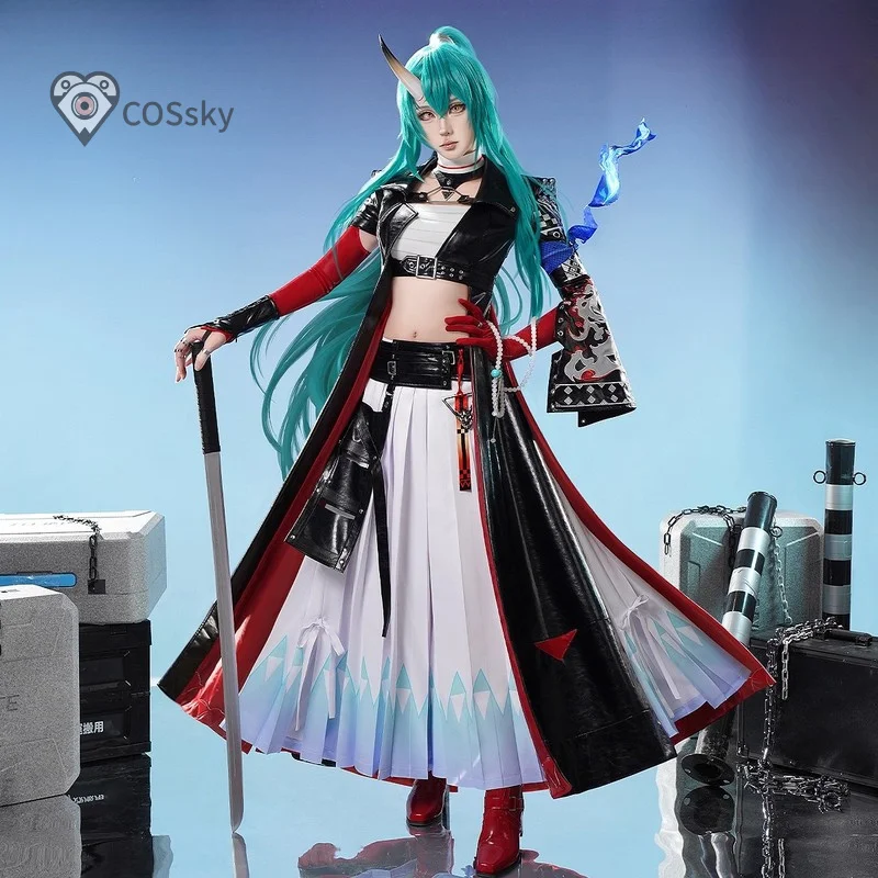 

Arknights Hoshiguma The Breacher игровой костюм великолепная униформа косплей костюм Хэллоуин вечерние наряд для ролевых игр новый женский и мужской