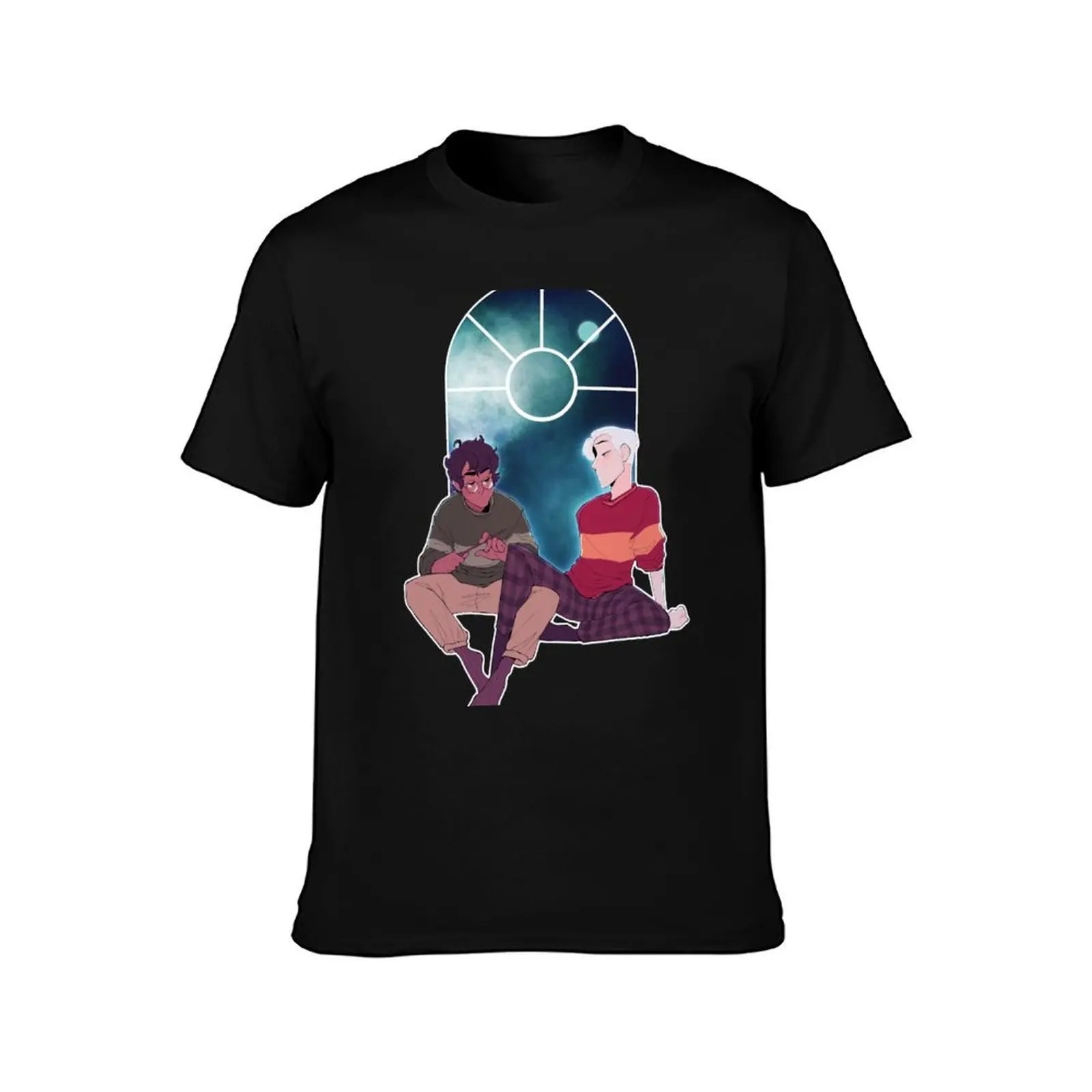 drarry windowsill T-Shirt Classic Basic Casual T-Shirt
