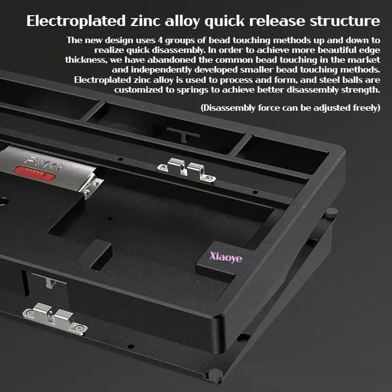 WAVE75 Wireless Mechanical Keyboard 75% Tri-Mode CNC Aluminum Gasket ARGB 1000HZ Bluetooth Gaming Keyboard For Laptop Tablet - Image 5