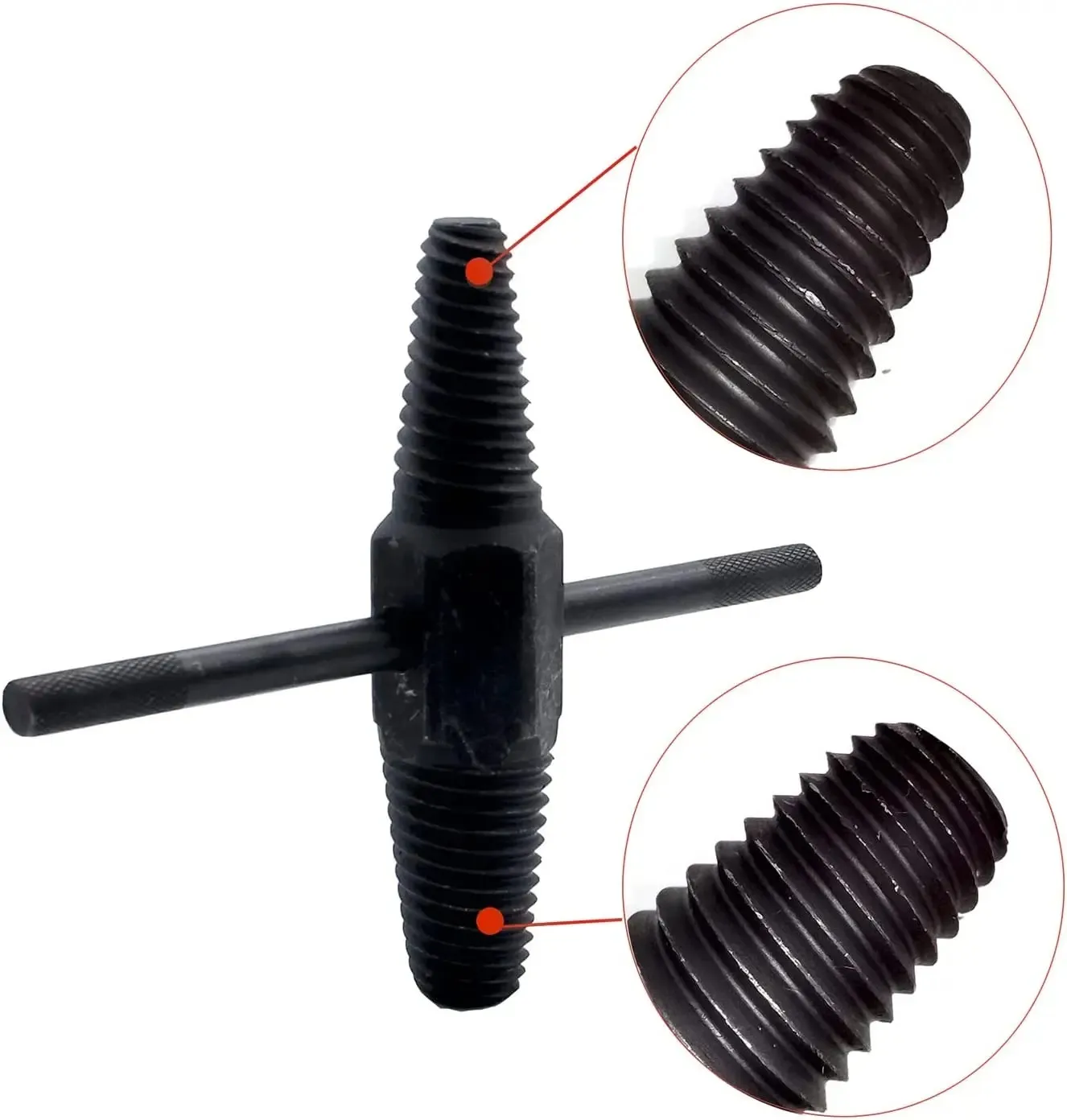 

Набор для извлечения обломков проводов и поврежденных болтов 1/2" и 3/4" (двусторонний экстрактор) для смесителей, угловых вентилей и водопроводных труб