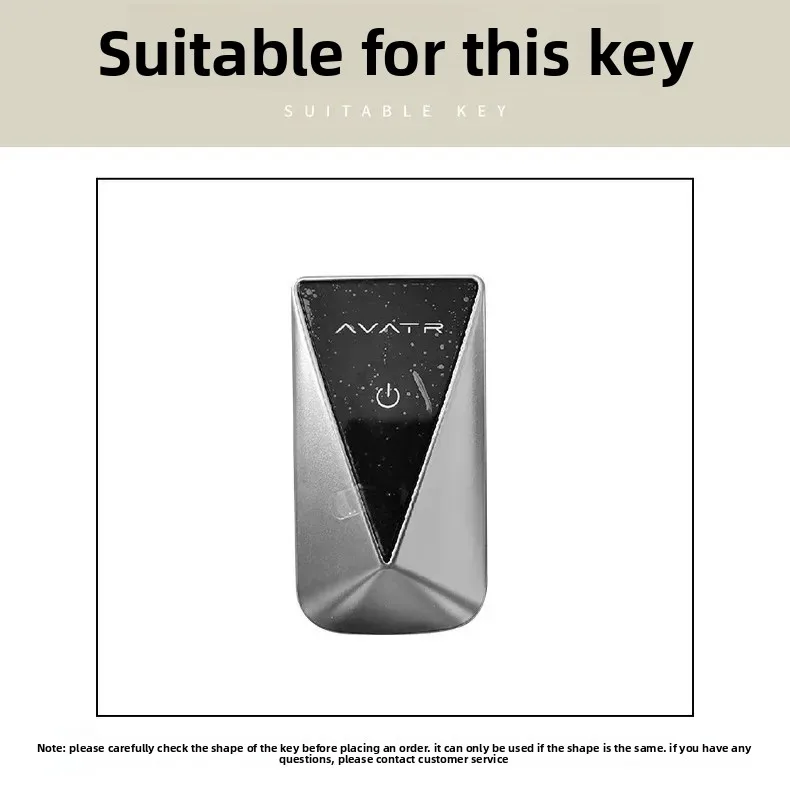 24 Avita 07 key sets, 25 Avita 12 all inclusive protective shell buckles, extended range pure electric buckle metal shell