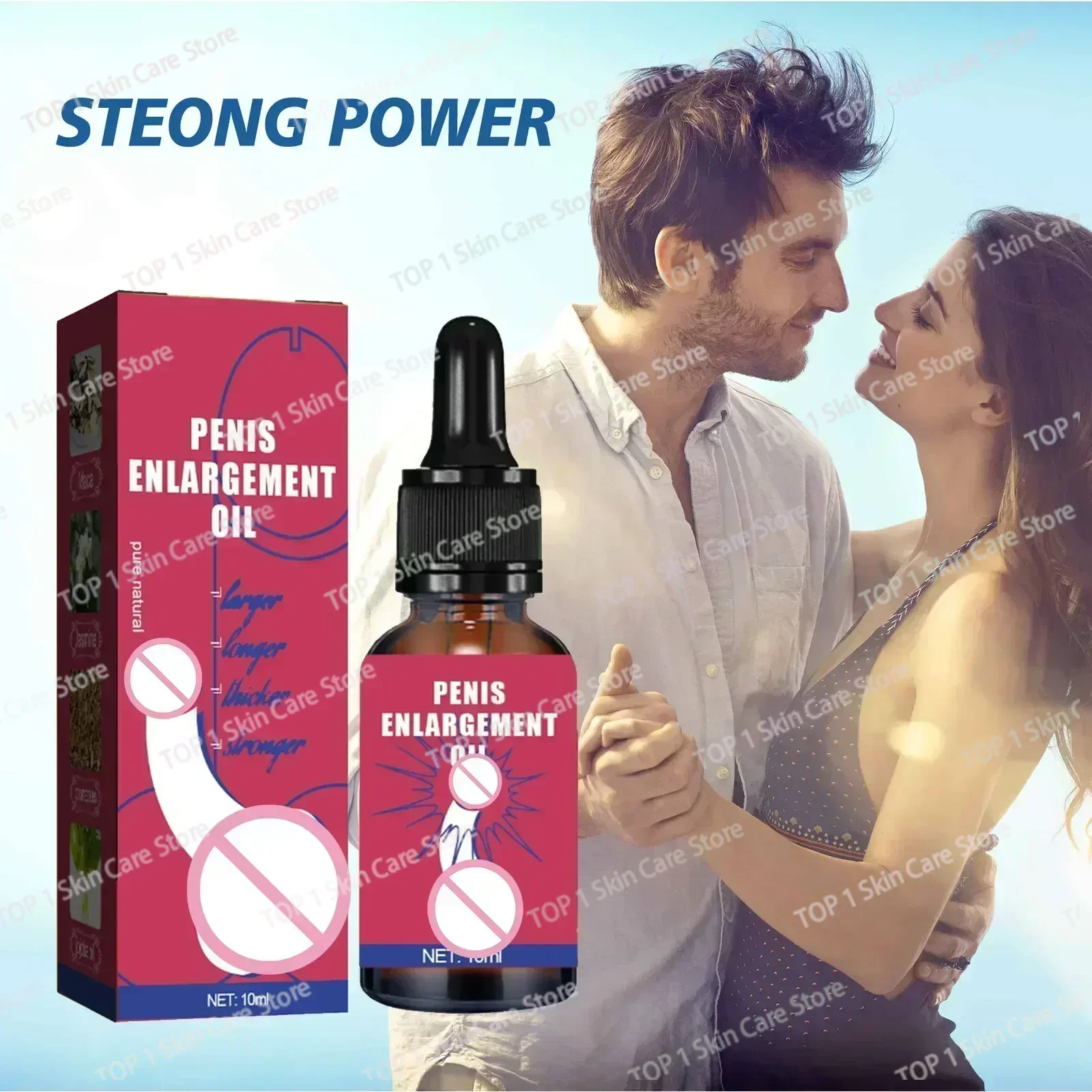 Líquido de massagem para aumento do pênis masculino, pênis grande masculino, crescimento espessante, atraso do orgasmo sexy, ereção do galo masculino, produtos de aprimoramento, novo