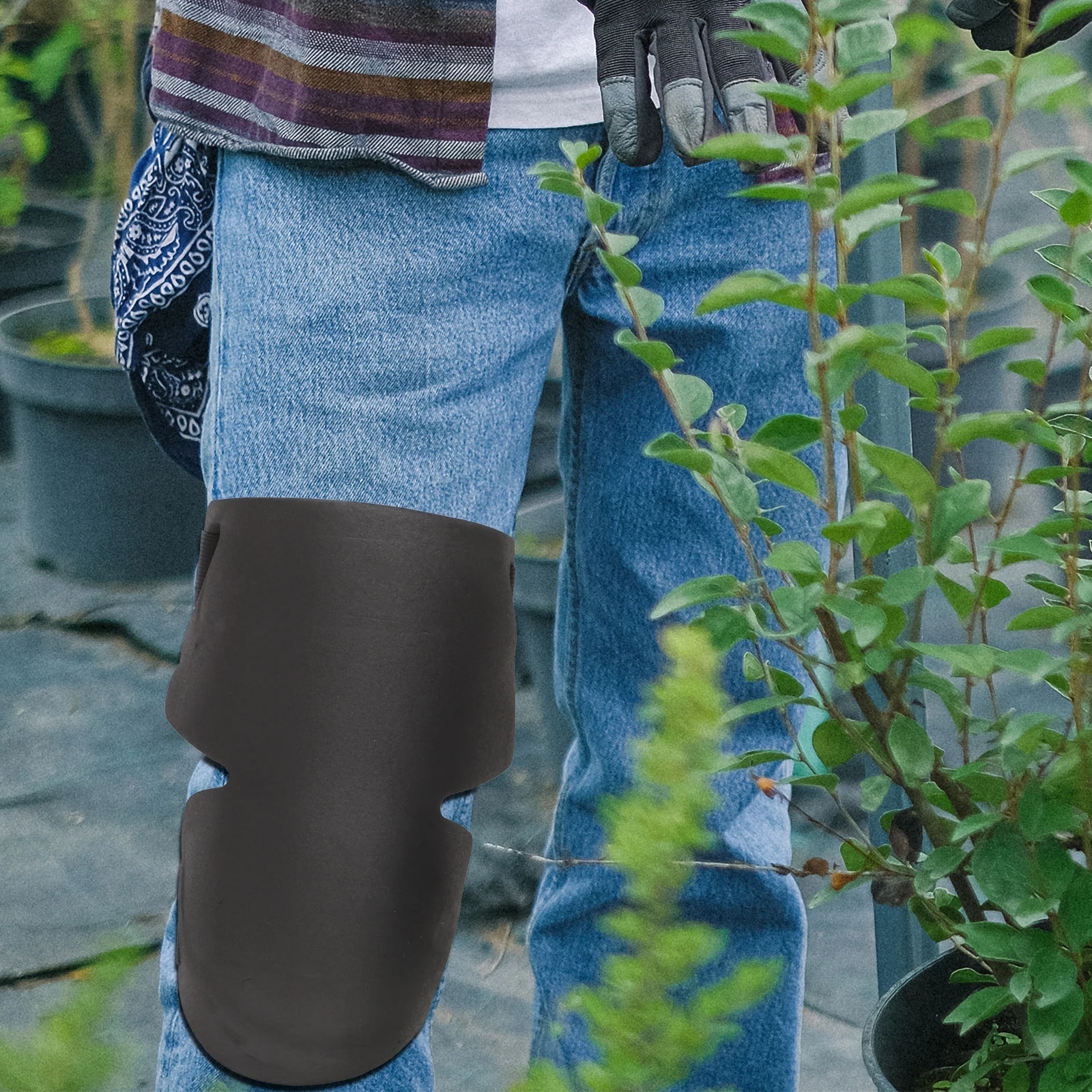 

EVA Knee Pads Non slip Outdoor Protection Double Straps Comfortable Gardening Construction Durable Practical Work Flooring
