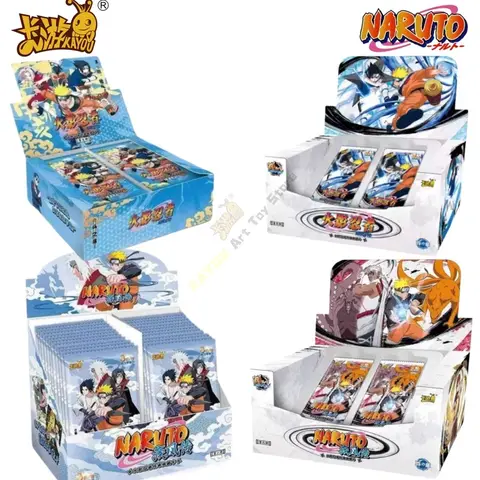 KAYOU-tarjeta de Naruto auténtica, colección completa de la serie, tarjeta de colección Fight Pro Chapter, juguete para niños, tarjeta de juego, regalo, caja Original