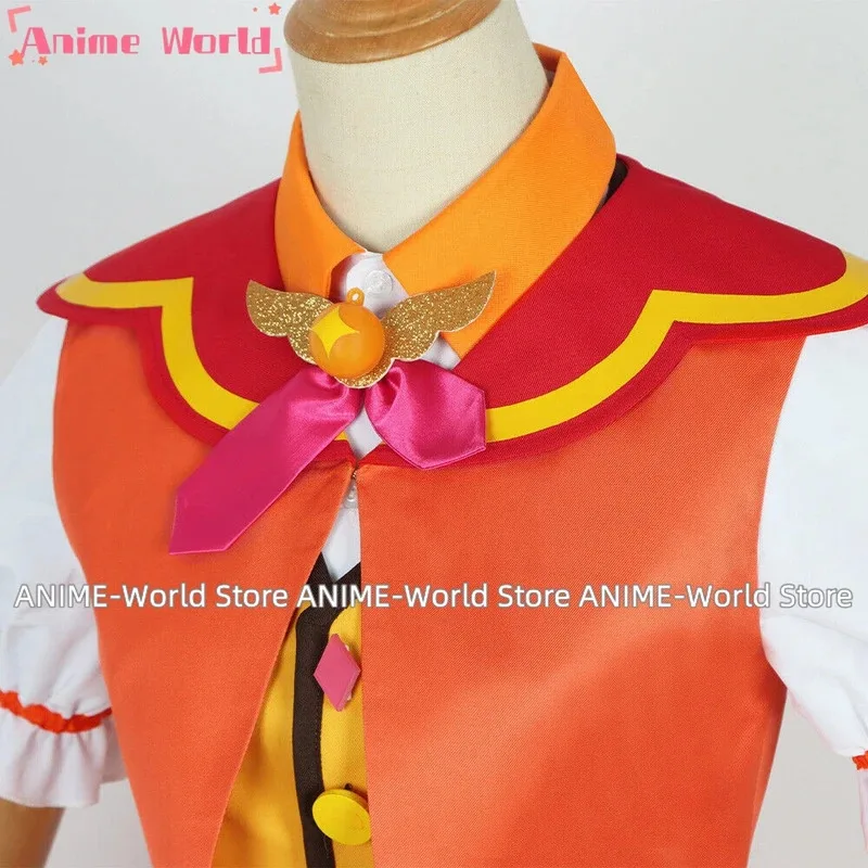 

Cy《Custom size》Anime Halloween Hirogaru Sky Precure Cure Wing Ageha Dress Cosplay Costume