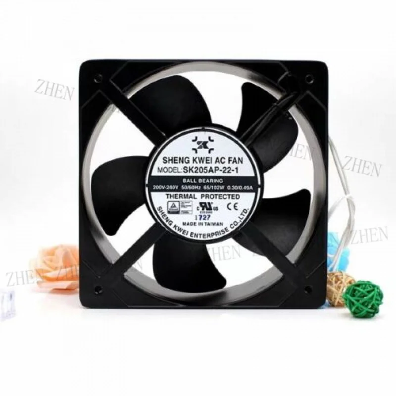 

Y 1 шт. Для вентилятора SHENG KWEI SK205AP-22-1 AC220V 20572 20,5 см охлаждающий вентилятор металлический вентилятор