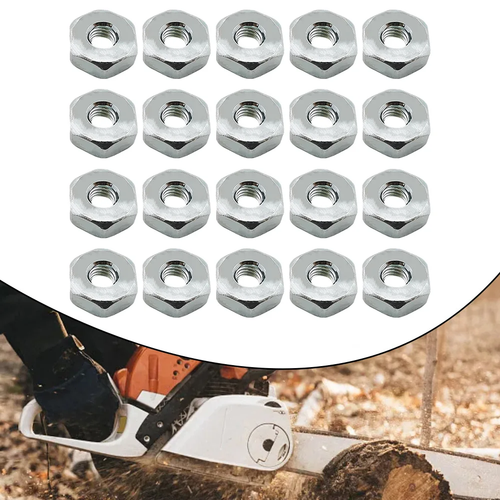 20 قطعة لوحة دليل المنشار الجوز عدة ل MS170 170C 171-291 لنماذج MS310-660 معدات الطاقة ملحقات المنشار