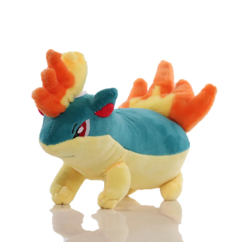 

Pokemon Cyndaqui Plush Toys Quilava Stuffed Dolls Typhlosion Peluche Hobbies Collection Pokemon Gifts Xmas Birthday Gifts