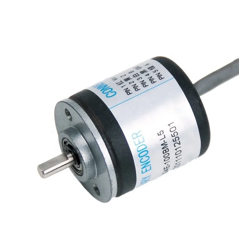 30mm Autonics Encoder Soilid Shaft DC5V 1000ppr Incremental Rotary Encoder