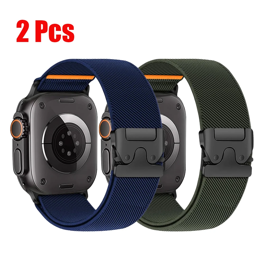 Fallschirm-Armbänder für Apple Watch Ultra 3 Band 49mm 45mm 46mm 44mm 42mm 40mm 41mm Correa Armband IWatch Series 11 10 9 8 7 6 SE
