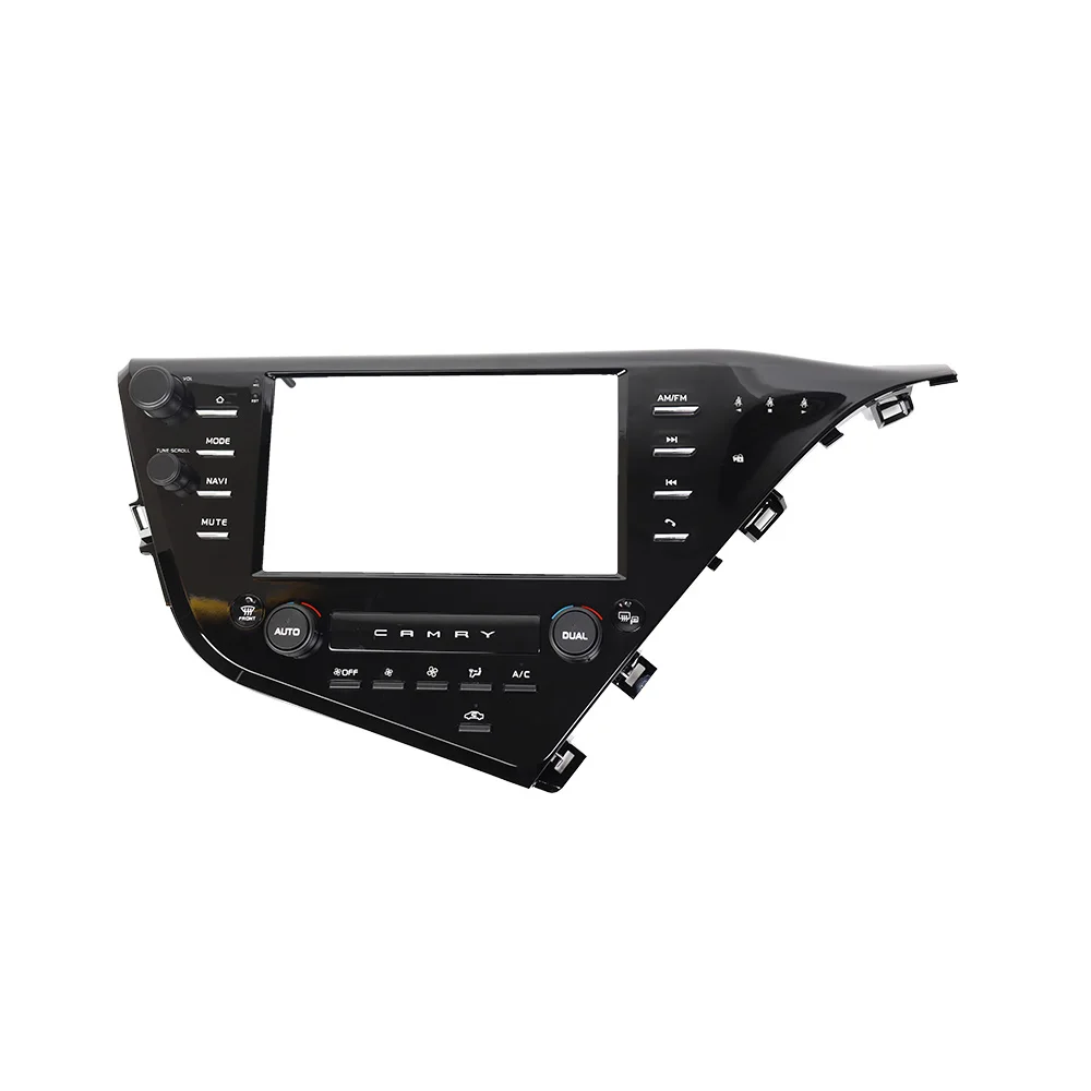Aijia Android Car Navigation Stereo Frame for Toyota Camry 2018-2020 Android 10-inch Left Rudder Driving Car Frame Accessories