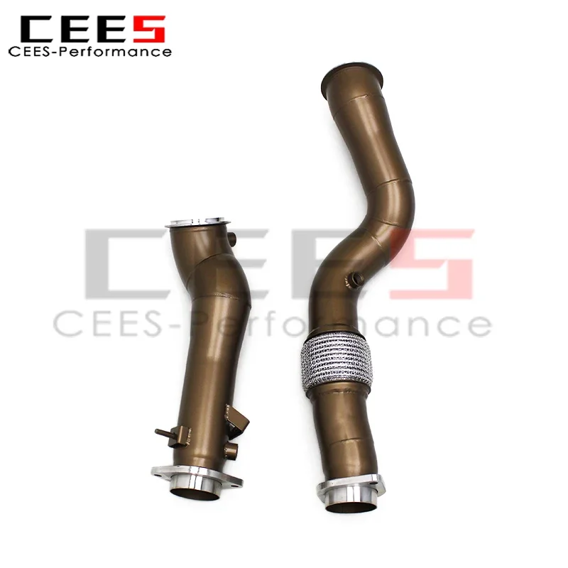 

CEES Upgrade with Ceramic Insulation Exhaust Pipe and Exhaust System Fit for BMW M3 M4 F80 F82 3.0T 2014-2019 Stainless Steel