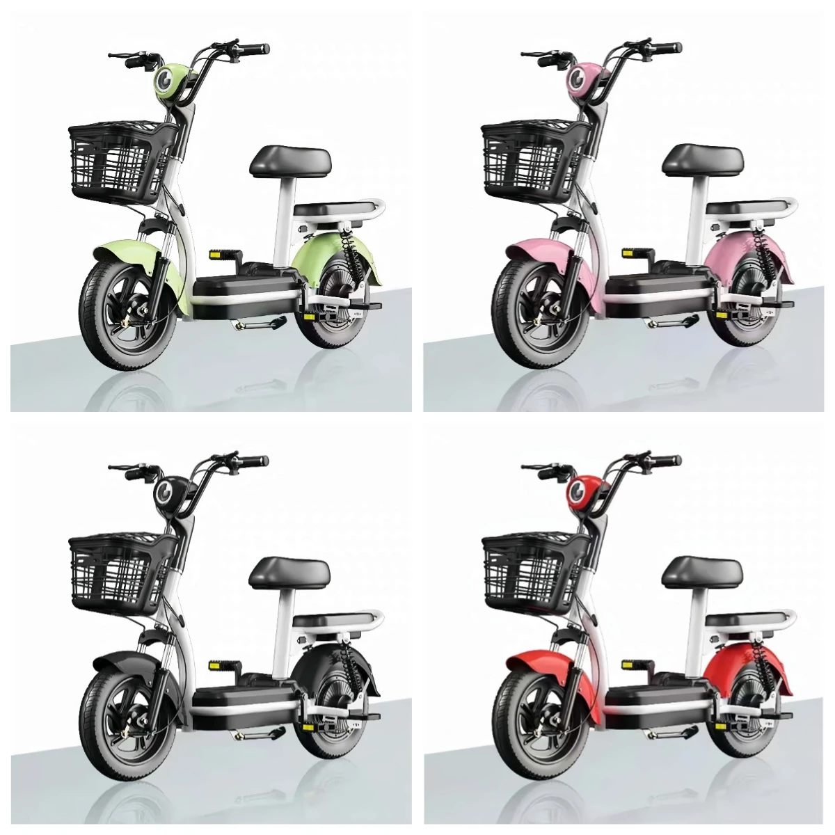 

Lvyuan Fast Speed 350Watts Single Speed Electric City Bike Motor 48V Electric Ebike With Smart Electronic Tube Battery Made In C