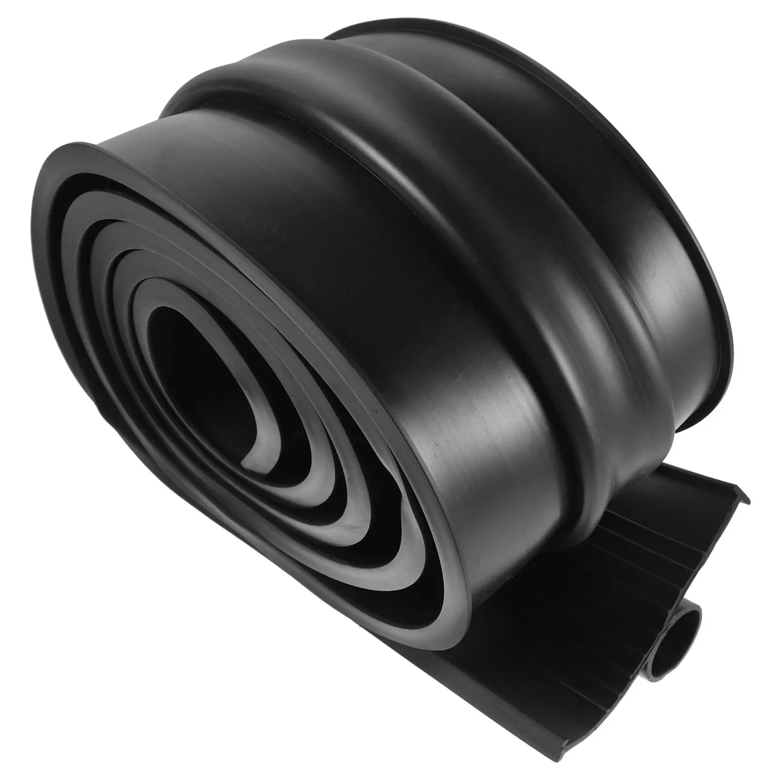 

Garage Door Seal 2M Premium Rubber Bottom Weather Stripping Replacement Buffering Seal Dustproof Waterproof Insulation for Steel