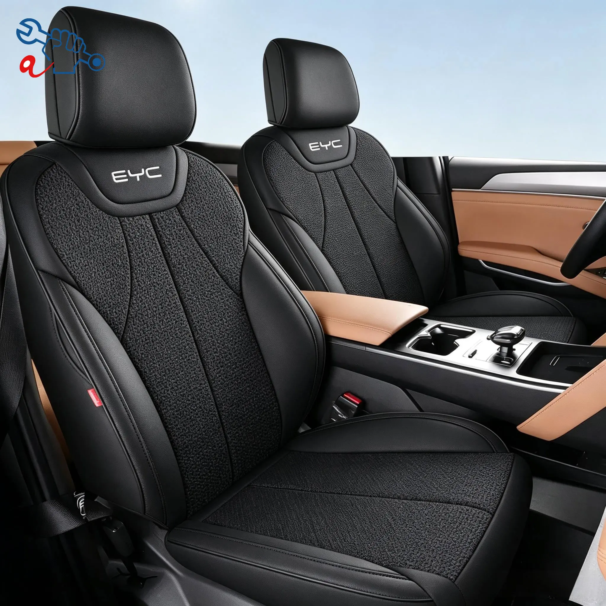 Left-Drive Car Seat Cover For BYD Song Pro DM-i 2025-2026 Custom Fit Full Surround Seat Cushions All Weather Protective Covers