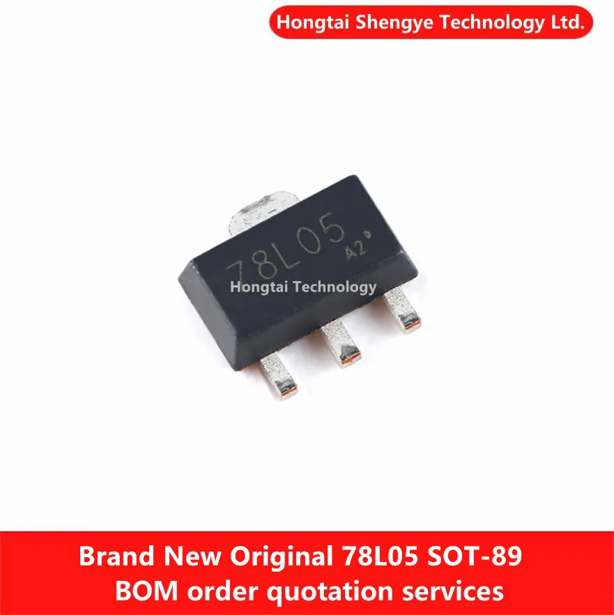 Regulator linier 78l05-150ma SOT-89 CJ78L05 output 5V/150ma