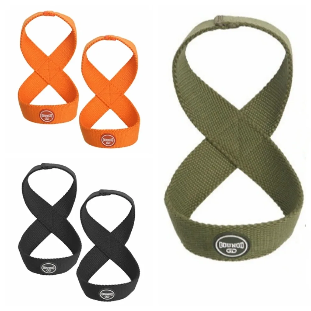 

Anti Slip Weight Lifting Wrist Straps Pull Up Strong 8-shaped Booster Belt Portable Durable Weightlifting Assist Belt