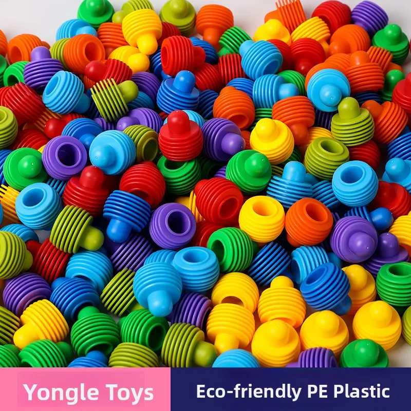 

Eonal Early Learning round Blos Soft Plastic Tanam Puzzles for Boys And Girls Ages 3 to 6 Years Old Toy Blos