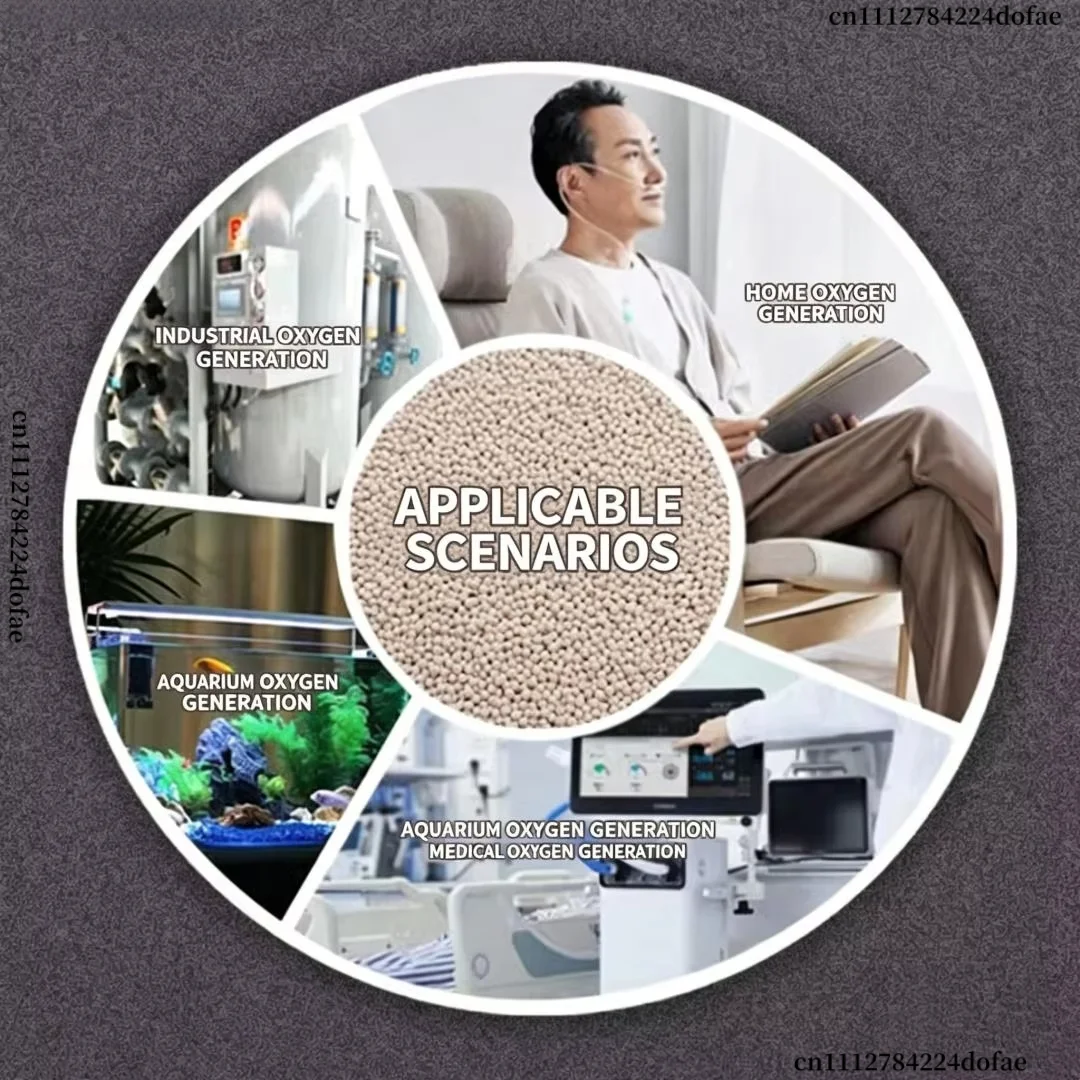 0.4-0.8mm Oxygen Concentrator Zeolite Molecular Sieve For Psa Oxygen Generator Oxygen Making