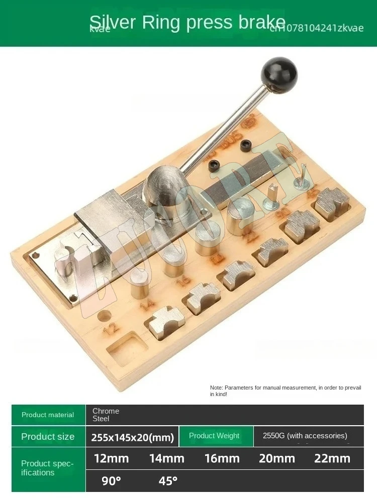 آلة ثني الصفائح المعدنية لثني الصفائح النحاسية الذهبية والفضية آلة ثني شريط المجوهرات في المخزون