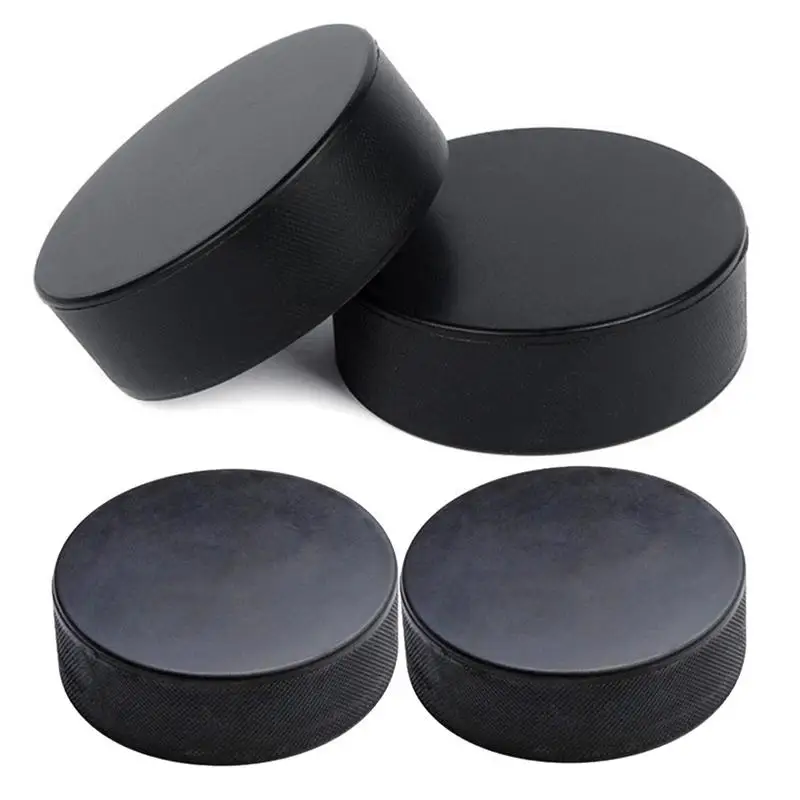 Hockey Puck 4X Street Hockey Balls Official Regulation Size Indoor Sport Supplies Diameter 3-inch Thickness 1-inch Training
