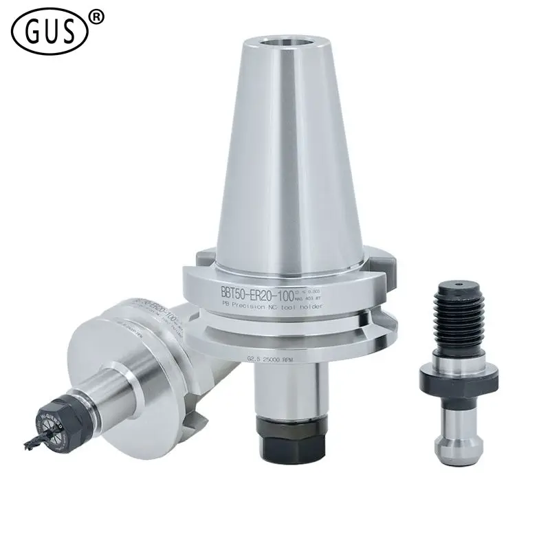 GUS BBT50 BT50 tool holder ER16 ER20 ER25 ER32 ER spring Collet Chuck for BT spindle CNC Machine Center milling lathe tools