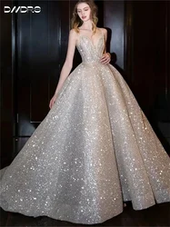 Charming spaghetti strap Evening Gown 2025 Elegant Red Carpet Party Dress Classic Diamond Floor Length Gowns Customized