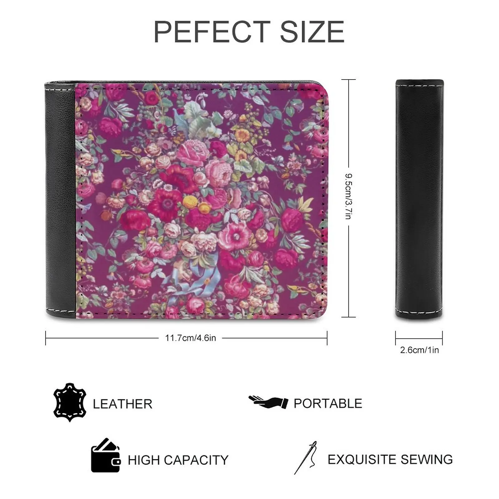 Zeus ملك الآلهة محفظة جلدية حامل بطاقة الائتمان محفظة فاخرة زيوس الملك الله الرعد السماء الآلهة تاريخ الأساطير اليونانية