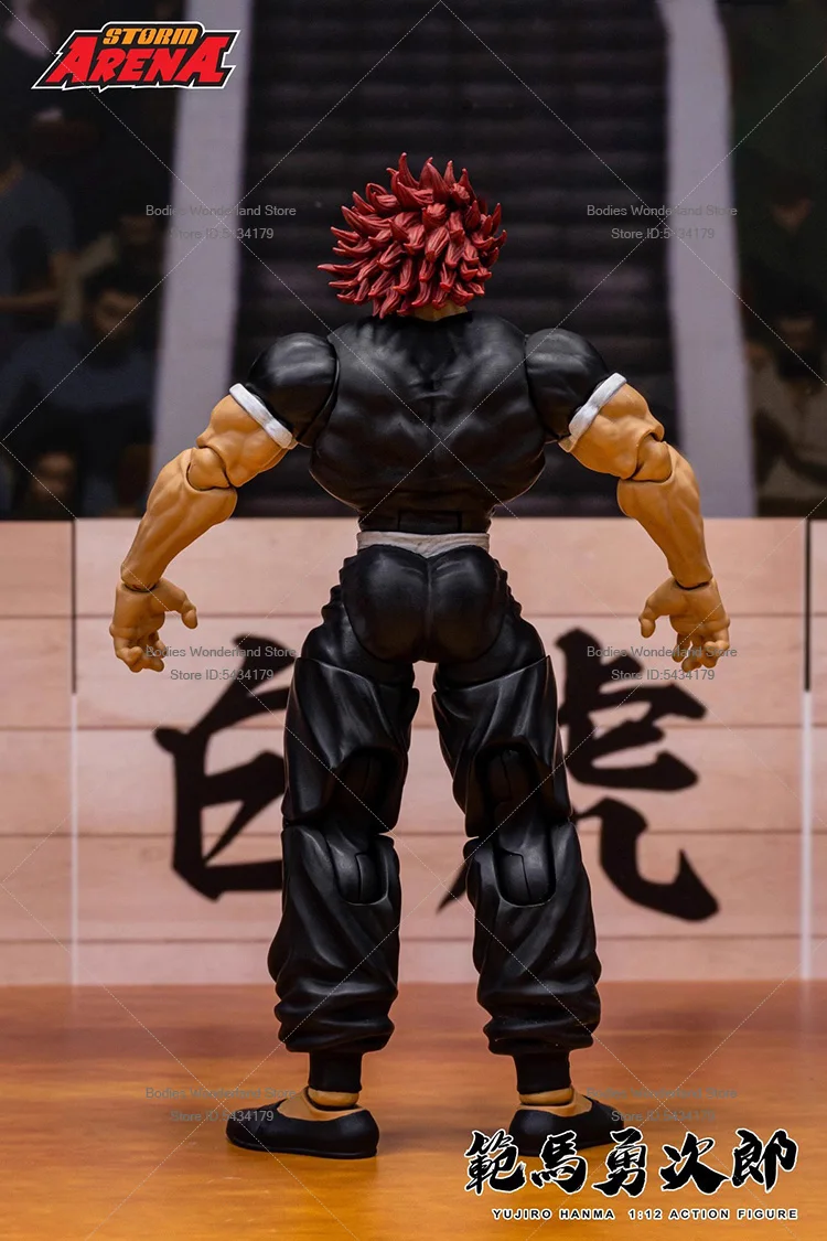 В наличии Storm Toys BHSA02 масштаб 1/12 мужской солдат Hanma Yujiro японская манга фигурка 6 дюймов полный набор коллекция кукол