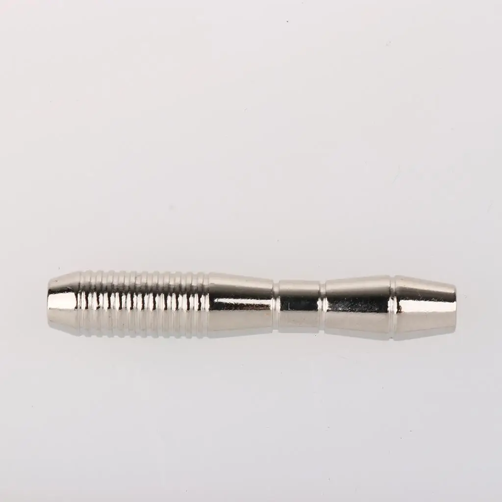 Professional Dart Barrels 12 Pieces 16g Silver for Soft Tip Darts and Steel Tip Darts Accuracy