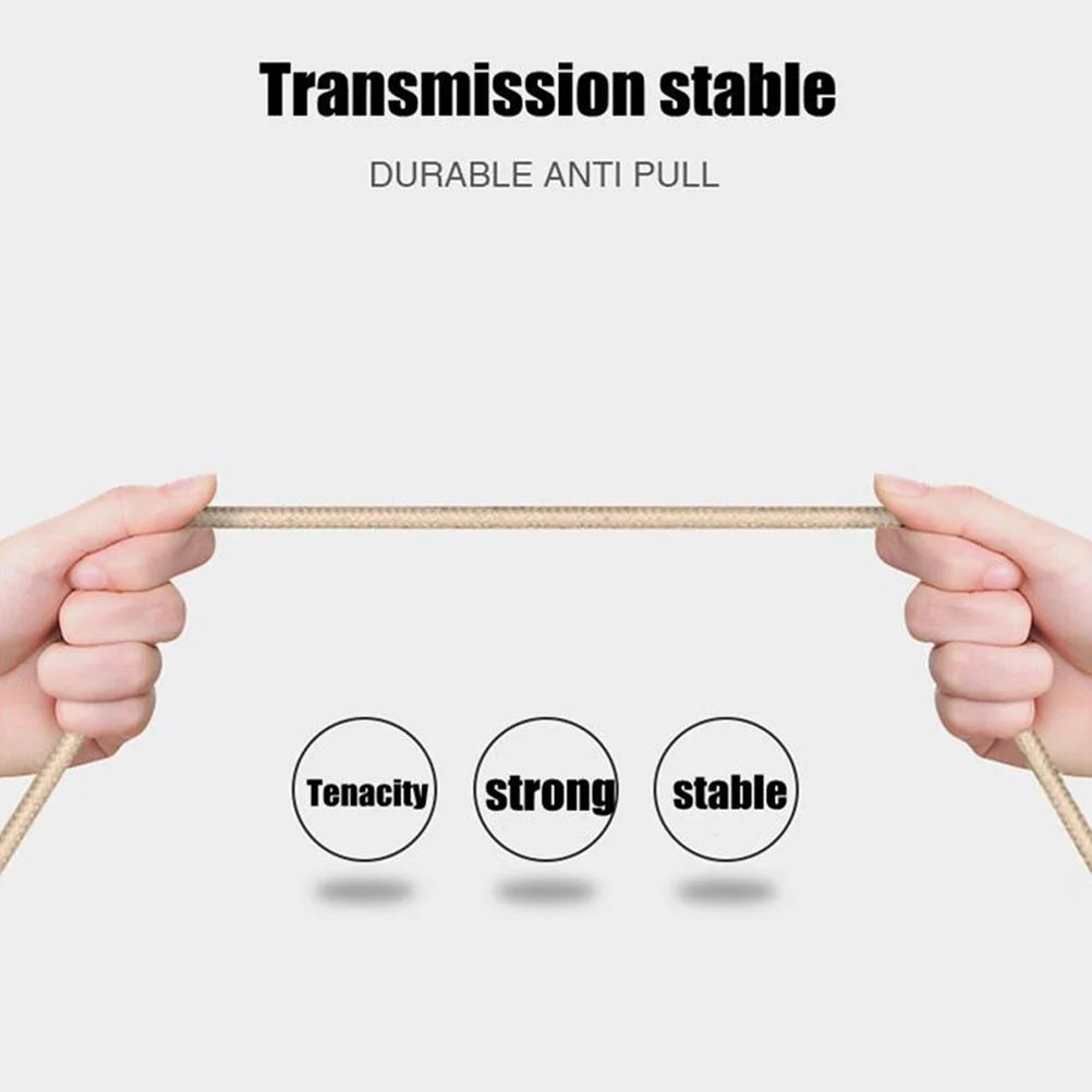 

Nylon Braided Micro USB Charging Cable 3m High Speed Charging Cord for Devices Micro USB Cable