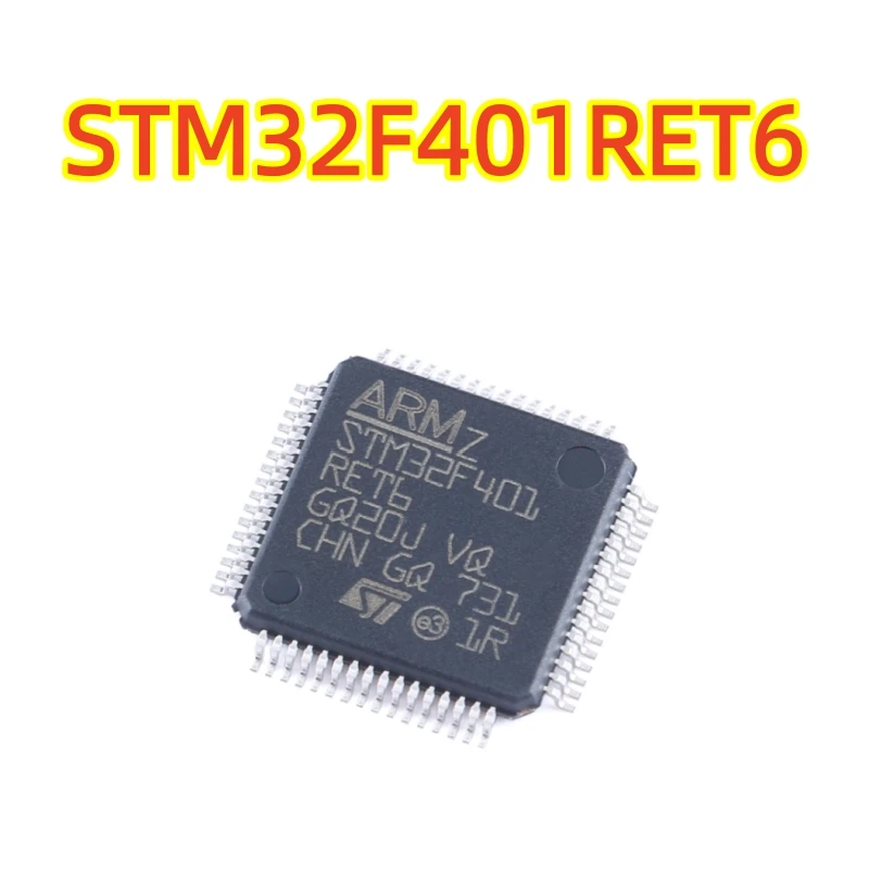 Original genuine STM32F401RET6 LQFP-64 ARM Cortex-M4 32-bit microcontroller - MCU, 100% brand new chip