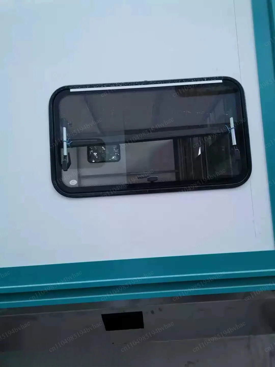 RV Side Ventilation Window Acrylic Material with Privacy Curtain Bug Net Can Be Fixed Opening Angle Large