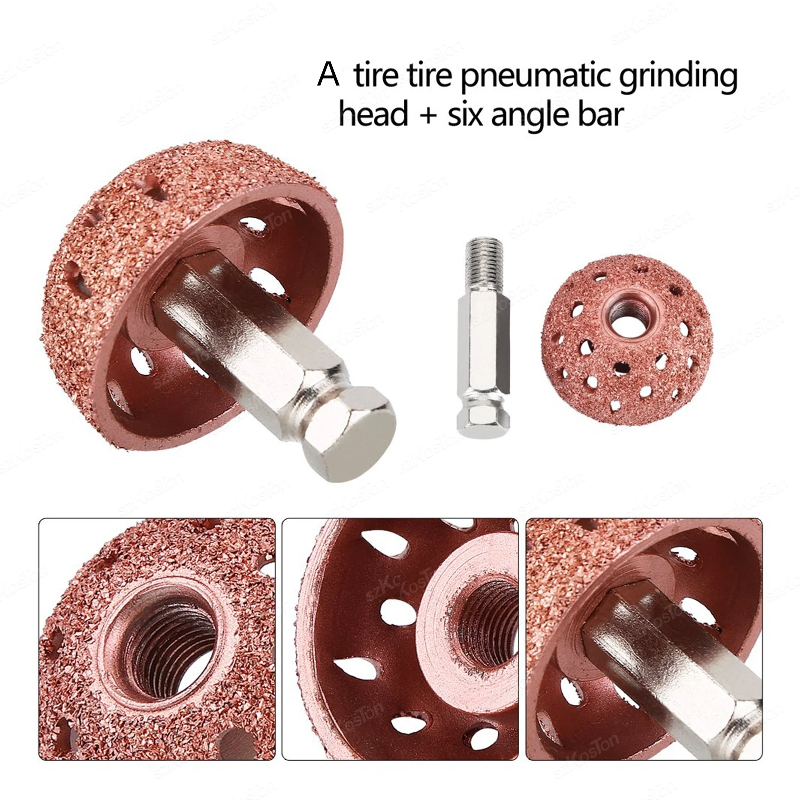 Tungsten Alloy Buffing Wheel Bowl Type Grinding Pad Grinder Power Tool Accessories Grinding Pad Car Buffing Automotive Tool