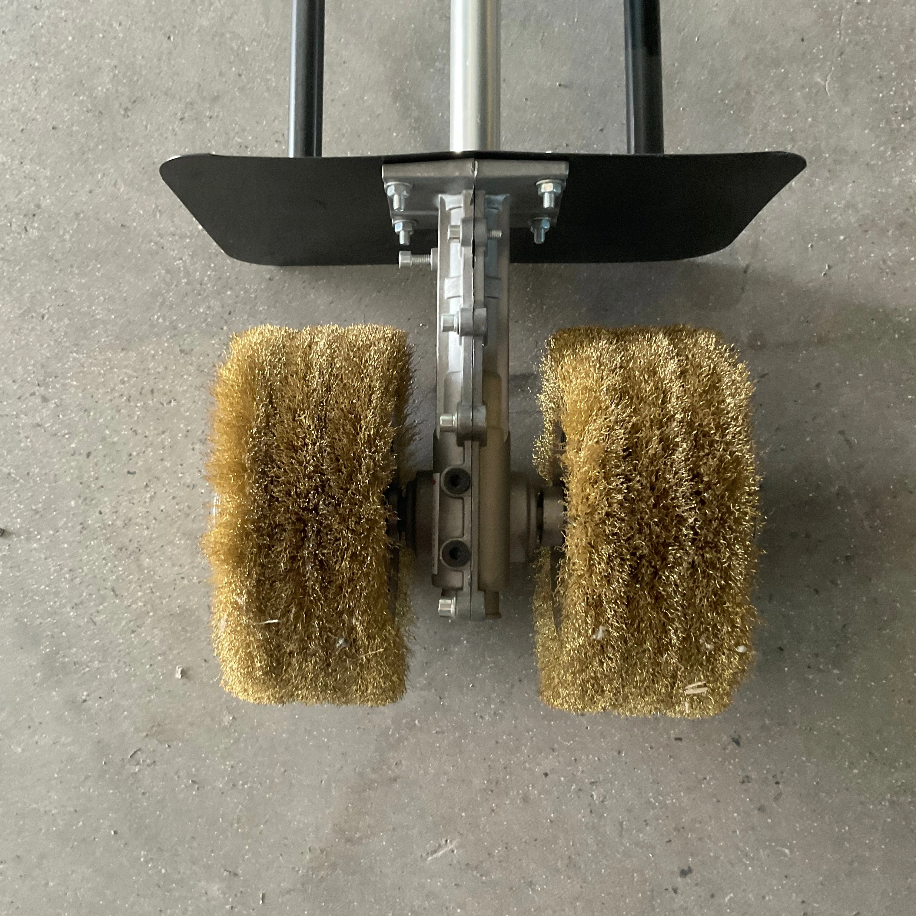 Push Hand Deck Mini Color Steel Roof Rust Removal Polished Machine