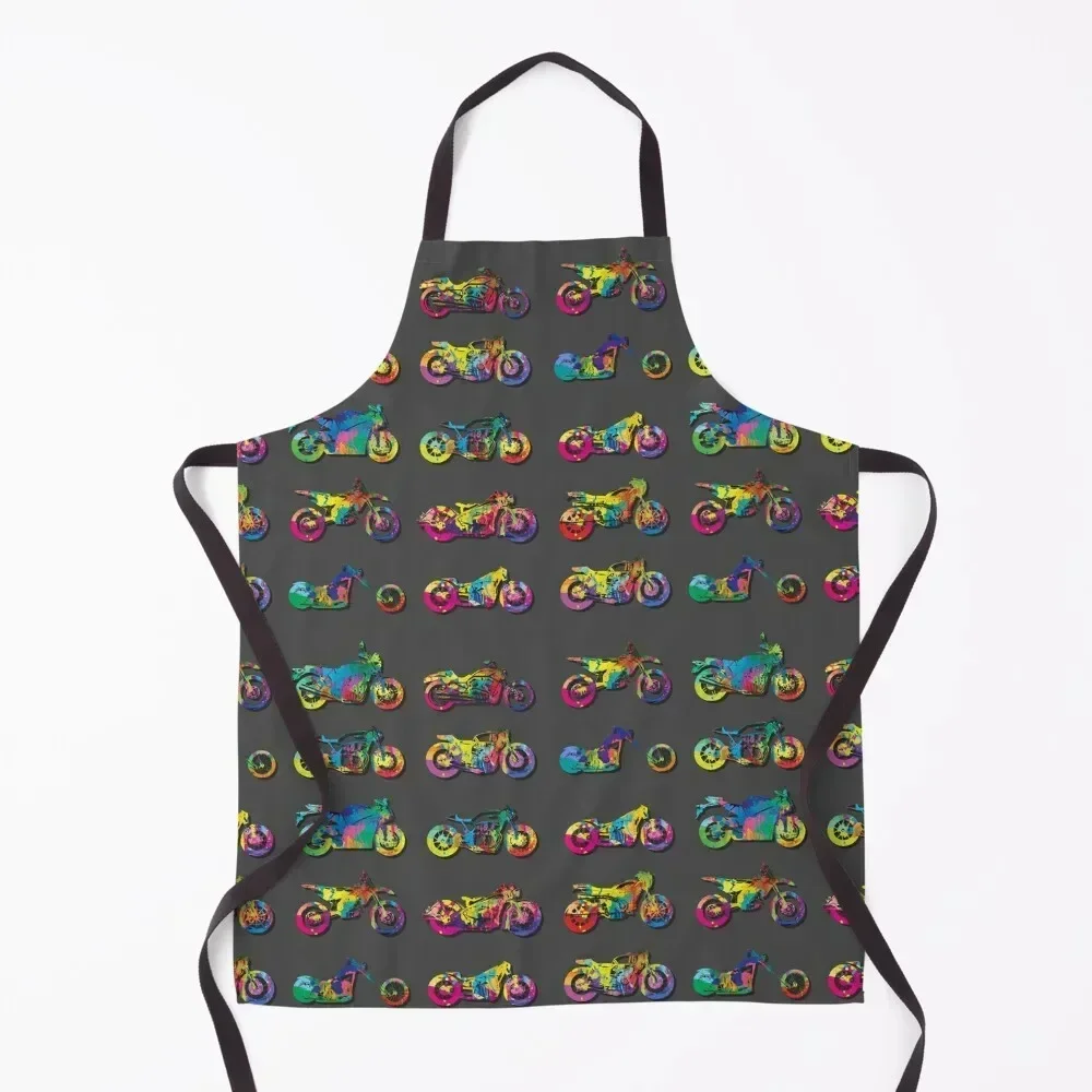 

AP172-10 Motorcycles Apron For Woman kitchen item japanese style carpenter Apron