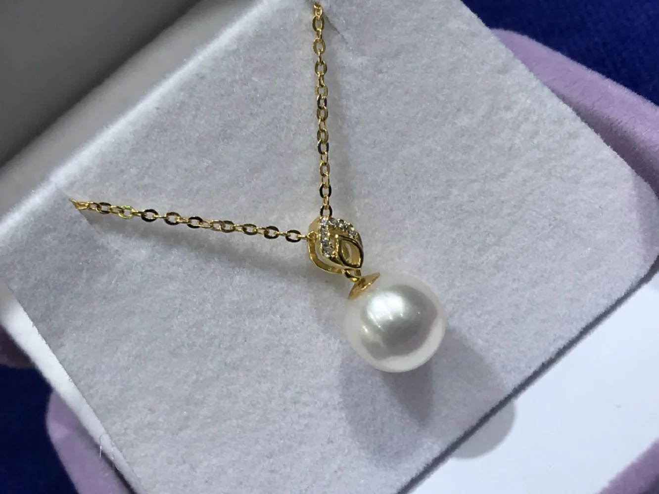 

Натуральный AAAA9-10 мм 10-11 мм японский круглый жемчуг ожерелье кулон 18 дюймов/925 с