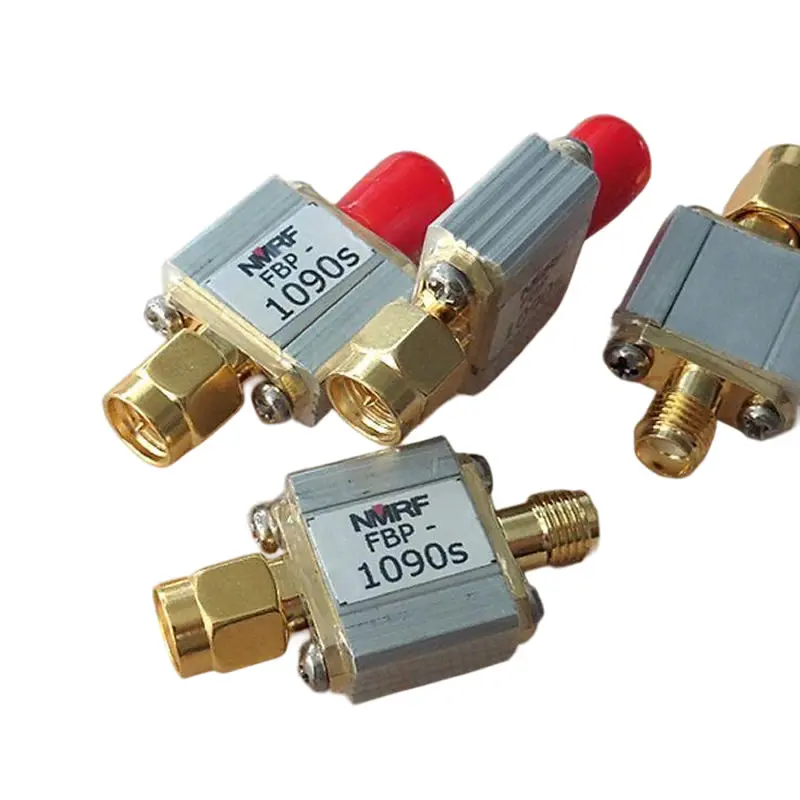 Aviation Frequency Band Pass SAW Filter 1090MHz ADS-B, SMA Interface