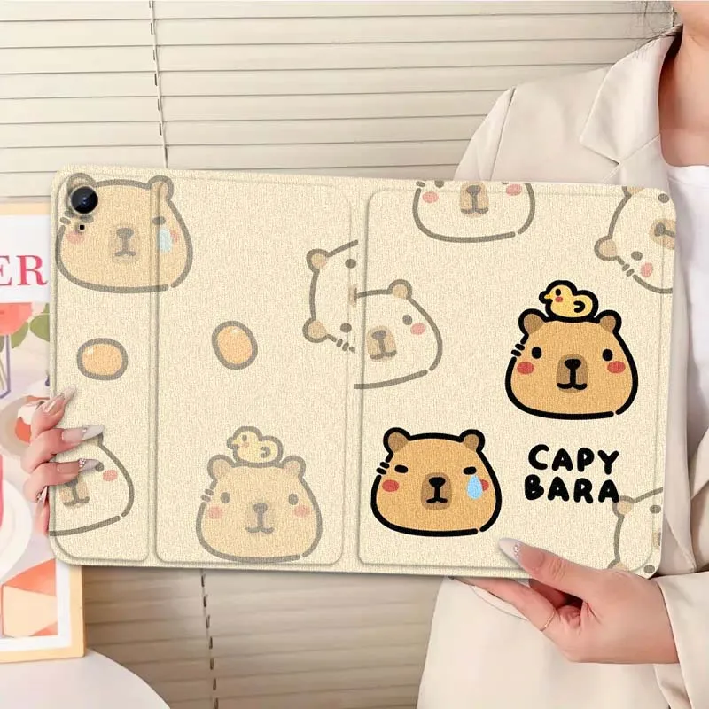 Милая мультяшная капибара для Samsung Galaxy Tab A A A7 A8 A9 A11 S6 S11 10,1 10,4 10,5 дюймов Lite Plus чехол для планшета