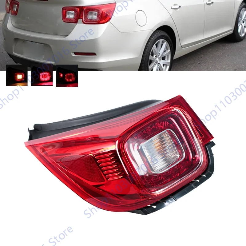 

Задний фонарь в сборе, сигнальная лампа для Chevrolet Malibu LTZ 2013 2014 2015, задний фонарь автомобиля, предупреждающая фара, автозапчасти