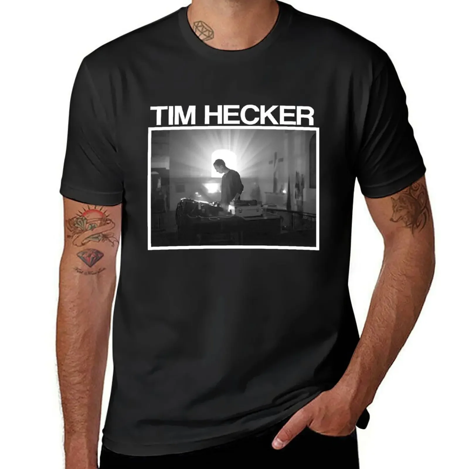 Tim Hecker T-Shirt cute tops korean fashion Aesthetic clothing vintage mens tall t shirts