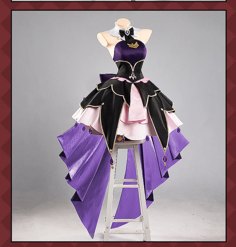 

Костюм для косплея по аниме Meitantei Pretty Cure: Мория Лулука, наряд для вечеринки, ролевых игр, Хэллоуина для женщин HCos